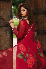 3-pc Unstitched Chiffon Collection VSL25-25P
