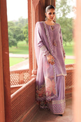 3-PC Embroidered Raw-Silk Suit CMA-5-064