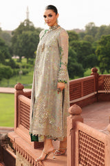3-pc Unstitched Chiffon Collection VSL25-23P