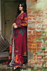 3-PC  Embroidered Linen Collection ANW6-18