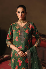 3-PC Embroidered Raw-Silk Suit CMA-5-03