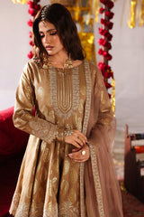 3-PC Embroidered Raw-Silk Suit CMA-6-350
