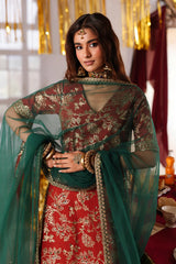 3-PC Embroidered Raw-Silk Suit CMA-6-206