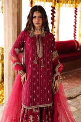 3-PC Embroidered Raw-Silk Suit CMA-6-205