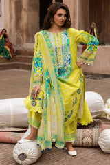 3-PC Stitched Embroidered Lawn Collection CC6-25 PSOK