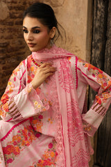 3-PC Stitched Embroidered Lawn Collection CC6-26 PSOK