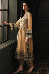 3 Pc Embroidered Dyed Chiffon CA26-06 PSOK