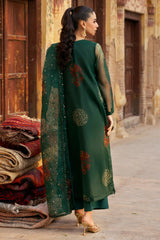 3-PC Embroidered Organza Suit CMA-5-129