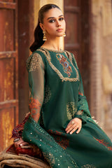 3-PC Embroidered Organza Suit CMA-5-129