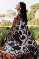 3-PC Stitched Embroidered Linen Collection CCW6-15P