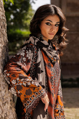 3-PC Stitched Embroidered Linen Collection CCW6-15P