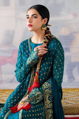 3-PC Embroidered Chiffon Shirt with Embroidered Chiffon Dupatta and Trouser CMA-4-283