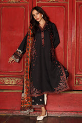 3-PC Unstitched Embroidered Linen Collection  ANW7-02 PSOK