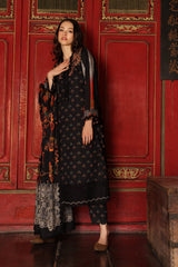 3-PC Unstitched Embroidered Linen Collection  ANW7-10 PSOK