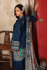 3-PC Unstitched Embroidered Linen Collection  ANW7-09 PSOK