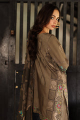 3-PC Unstitched Embroidered Linen Collection  ANW7-05 PSOK