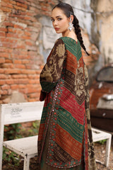 3-PC Unstitched Embroidered Linen Collection  ANW7-06 PSOK