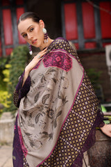 3-PC Unstitched Embroidered Linen Collection CCW7-05 PSOK