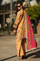 3-PC Stitched Embroidered Lawn  Collection RN6-02 PSOK