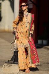 3-PC Stitched Embroidered Lawn  Collection RN6-02 PSOK