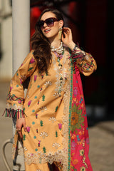 3-PC Stitched Embroidered Lawn  Collection RN6-02 PSOK