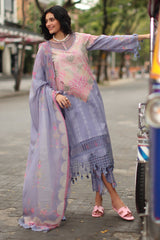 3-PC Stitched Embroidered Lawn Collection CC6-22 PSOK