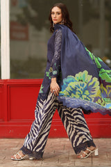 3-PC Stitched Embroidered Lawn  Collection RN6-07 PSOK