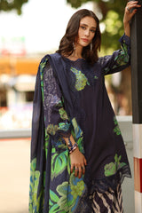3-PC Stitched Embroidered Lawn  Collection RN6-07 PSOK