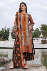 3-PC Unstitched Linen Collection CPW6-11 PSOK