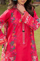 3-PC Stitched Embroidered Lawn Collection CRB6-09P