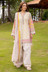 3-PC Stitched Embroidered Lawn Collection CRB6-10P