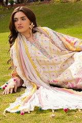 3-PC Stitched Embroidered Lawn Collection CRB6-10P