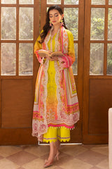 3-PC Stitched Embroidered Lawn  Collection RN6-06 PSOK