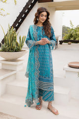 3-PC Stitched Embroidered Lawn Collection CC6-24 PSOK
