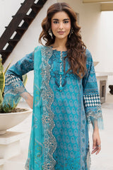 3-PC Stitched Embroidered Lawn Collection CC6-24 PSOK