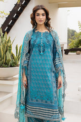 3-PC Stitched Embroidered Lawn Collection CC6-24 PSOK