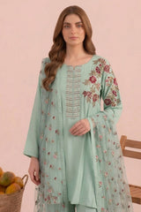 3-PC Stitched Embroidered CMA-6-397