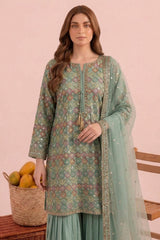 3-PC Stitched Embroidered CMA-6-474