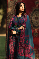 3-PC  Embroidered Linen Collection ANW6-16