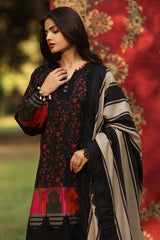 3-PC  Embroidered Linen Collection ANW6-17