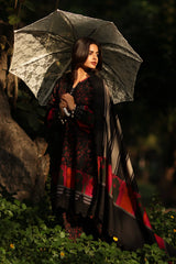 3-PC  Embroidered Linen Collection ANW6-17