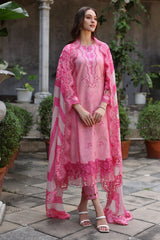 3-PC  Embroidered Printed Lawn Collection CMR5-01