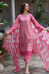 3-PC  Embroidered Printed Lawn Collection CMR5-01