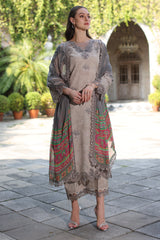 3-PC  Embroidered Printed Lawn Collection CMR5-07