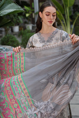 3-PC  Embroidered Printed Lawn Collection CMR5-07