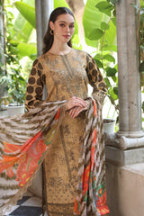 3-PC  Embroidered Printed Lawn Collection CMR5-05