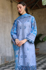 3-PC  Embroidered Printed Lawn Collection CMR5-03