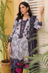 3-PC Stitched Embroidered Linen Shawl Collection SHW4-05 P