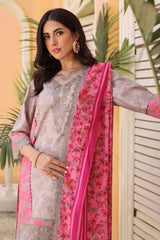 3-PC Stitched Embroidered Linen Shawl Collection SHW4-04 P