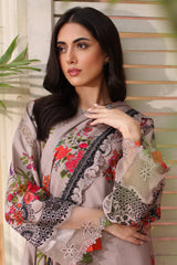 3-PC Stitched Embroidered Linen Shawl Collection SHW4-02 P